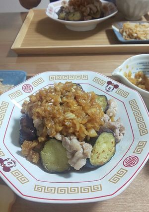 ナスと豚肉のあっさり香味ソース-レシピのメイン写真