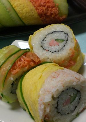 飾り巻き寿司-レシピのメイン写真