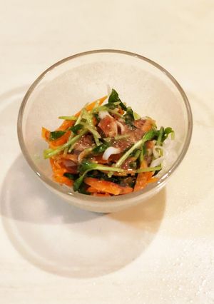 人参たっぷり香ばしサラダ-レシピのメイン写真