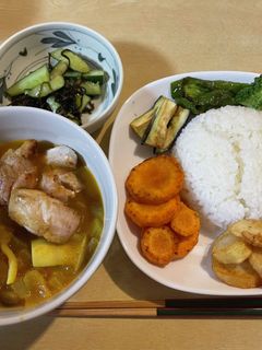 夏野菜のスープカレー-レシピのメイン写真