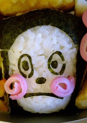 懐かしのキャラ弁♪忍者はっとりくんＮＩＮ-レシピのメイン写真