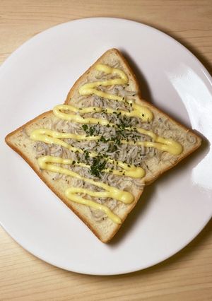 朝食に!しらすマヨトースト-レシピのメイン写真