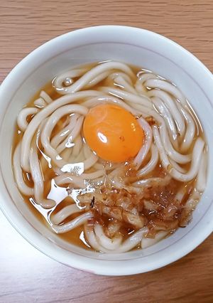 レンジでパッパッとほっこり時短うどん-レシピのメイン写真