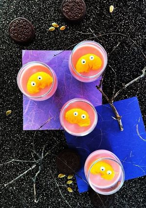カシスプリン-レシピのメイン写真