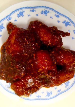 ヤンニョムチキン(韓国風唐揚げ)-レシピのメイン写真