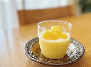 缶詰マンゴーでとろけるマンゴープリン-レシピのメイン写真