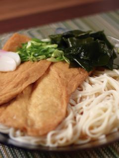 暑い日に! 冷やしきつねうどん♪-レシピのメイン写真