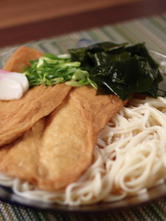 暑い日に! 冷やしきつねうどん♪-レシピのメイン写真