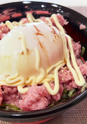 主婦の贅沢ネギトロ丼-レシピのメイン写真