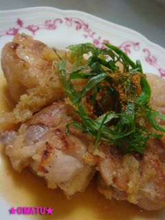 お弁当にも◎鶏のみぞれ煮★大葉&七味のせ-レシピのメイン写真