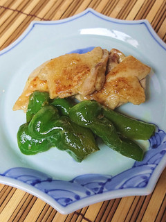 【野菜ソムリエ】万願寺焼き鳥-レシピのメイン写真