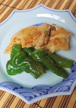 【野菜ソムリエ】万願寺焼き鳥-レシピのメイン写真