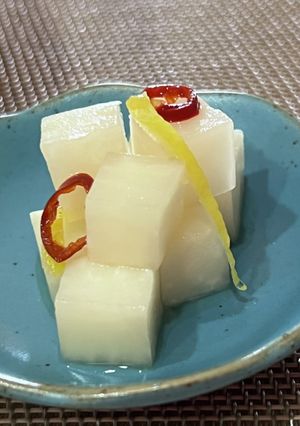 大根の韓国甘酢漬け チキンム-レシピのメイン写真