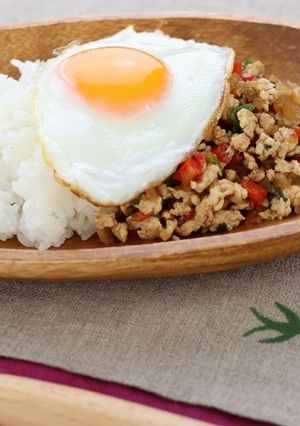 野菜嫌いなお子さまにも！ガパオ風ライス-レシピのメイン写真