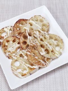 レンコンのマヨチーズ焼き-レシピのメイン写真
