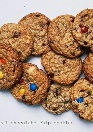 ヘルシーオートミールチョコチップクッキー-レシピのメイン写真