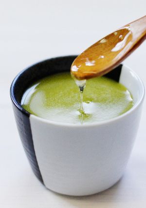 明日葉甘酒-レシピのメイン写真