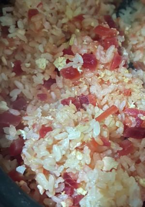 簡単ヘルシー　ビーツと豆腐の炊き込みご飯-レシピのメイン写真