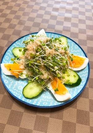 ◎塩麹ドレッシングでスプラウトサラダ-レシピのメイン写真