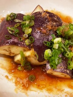 【ホットクック】蒸しナスポン酢-レシピのメイン写真