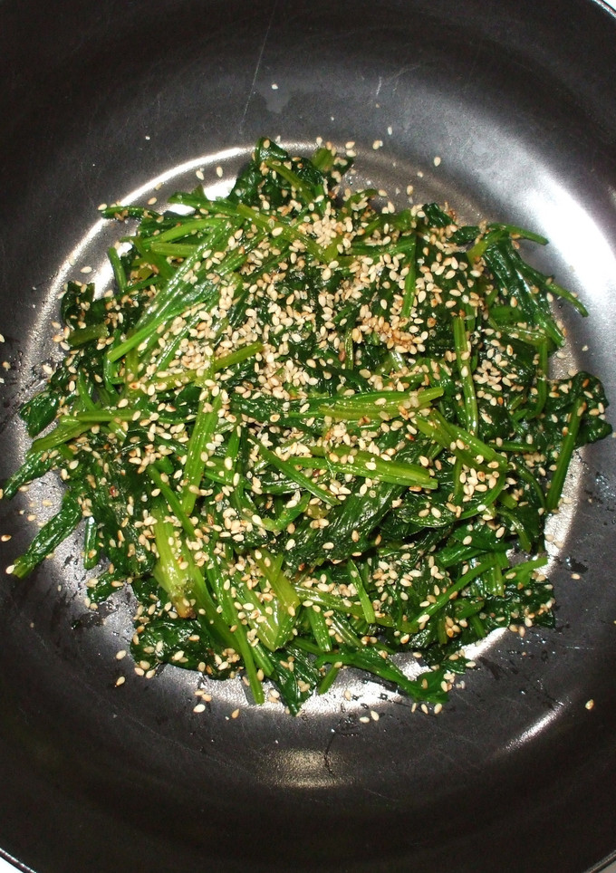 ほうれん草のおひたし♪目・肌の乾燥に薬膳-レシピのメイン写真