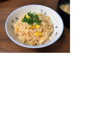 とうもろこしご飯【柏市学校給食】-レシピのメイン写真