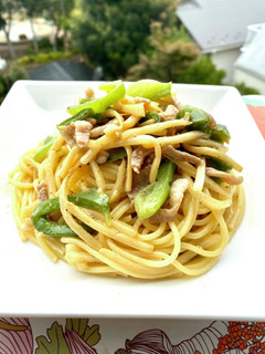 青椒肉絲風パスタ-レシピのメイン写真