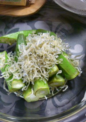 簡単おくらの和え物-レシピのメイン写真