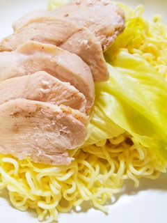 簡単!プロテインが摂れる冷麺-レシピのメイン写真
