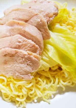 簡単！プロテインが摂れる冷麺-レシピのメイン写真