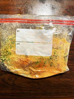 冷凍保存ササミの胡麻豆板醤コチュマヨ漬け-レシピのメイン写真