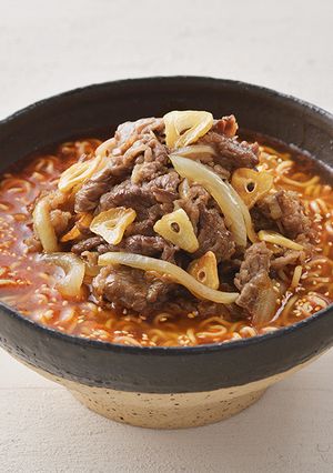 にんにくマシマシ旨辛バラ焼きのせラーメン-レシピのメイン写真