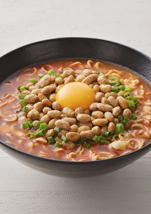 納豆旨辛みそラーメン-レシピのメイン写真