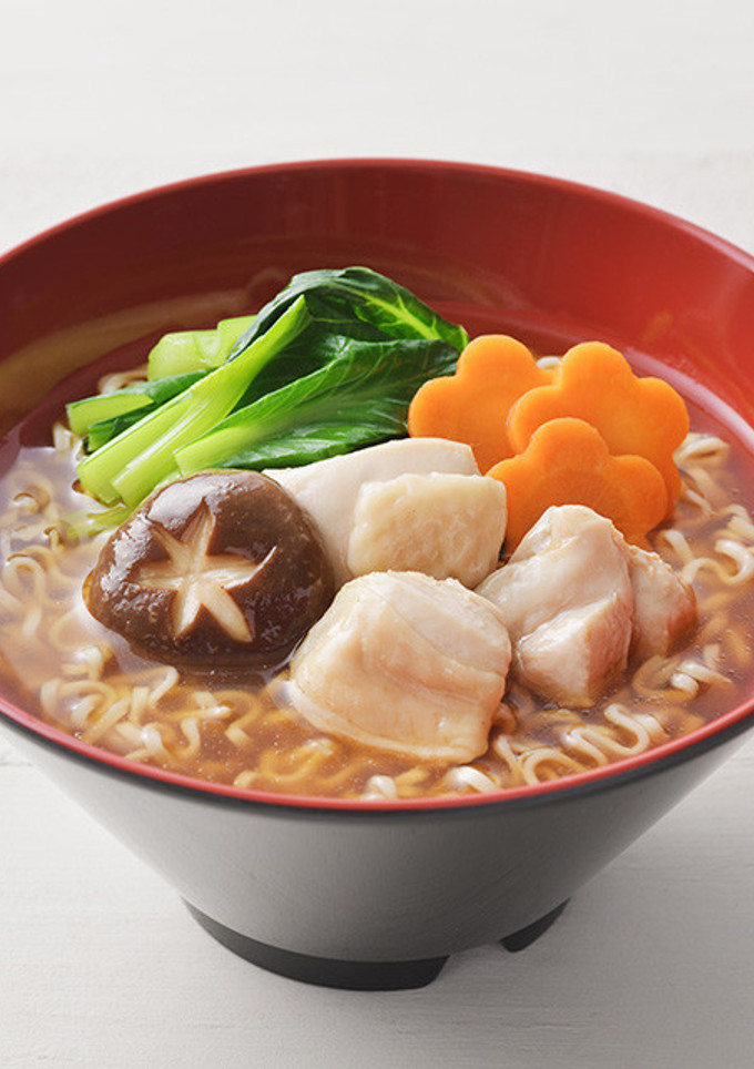 治部煮風しょうゆラーメン-レシピのメイン写真