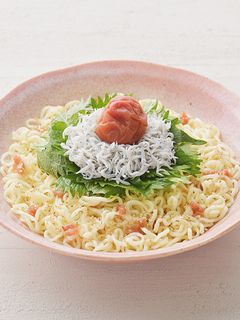 紀州梅づくし塩まぜそば-レシピのメイン写真
