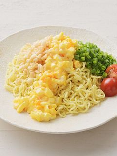 らっきょうタルタル塩とんこつまぜそば-レシピのメイン写真