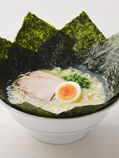 有明海の海苔いっぱい塩らーめん-レシピのメイン写真