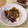 糸こんにゃくで代用!鶏胸肉のピリ辛油そば