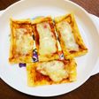 幼児食 薄揚げピザチーズトースト