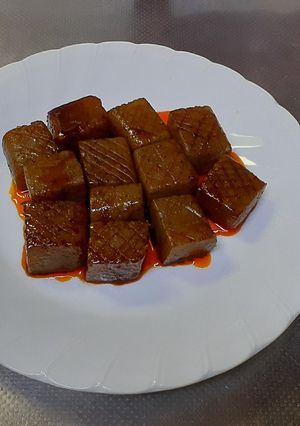 今年のトレンド!ハリッサで蒟蒻ステーキ!-レシピのメイン写真
