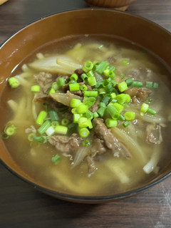 モリモリ食べられる!関西風肉うどん-レシピのメイン写真