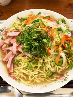 市販袋ラーメンで胡麻ピリ辛冷麺-レシピのメイン写真