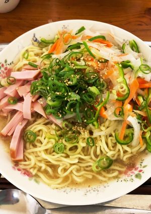 市販袋ラーメンで胡麻ピリ辛冷麺-レシピのメイン写真
