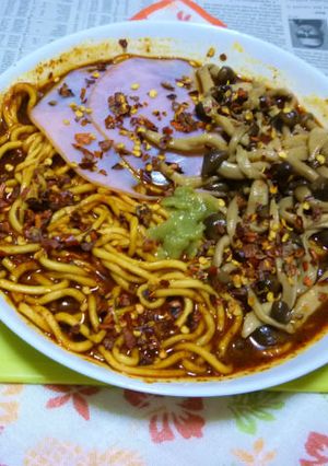 市販の袋麺で激辛冷やしラーメンV13-レシピのメイン写真