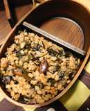 蒟蒻500もち麦3合大豆と乾物海藻☆ご飯