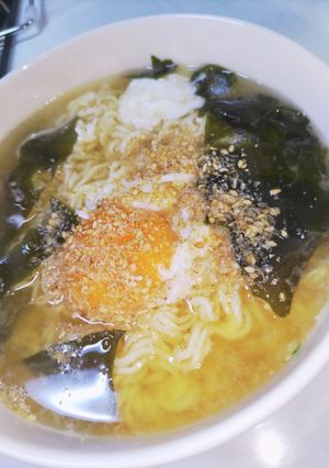 サッポロ一番塩らーめん　アレンジ夜食-レシピのメイン写真