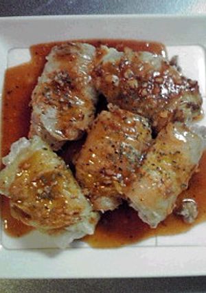 白菜チーズロール♪-レシピのメイン写真