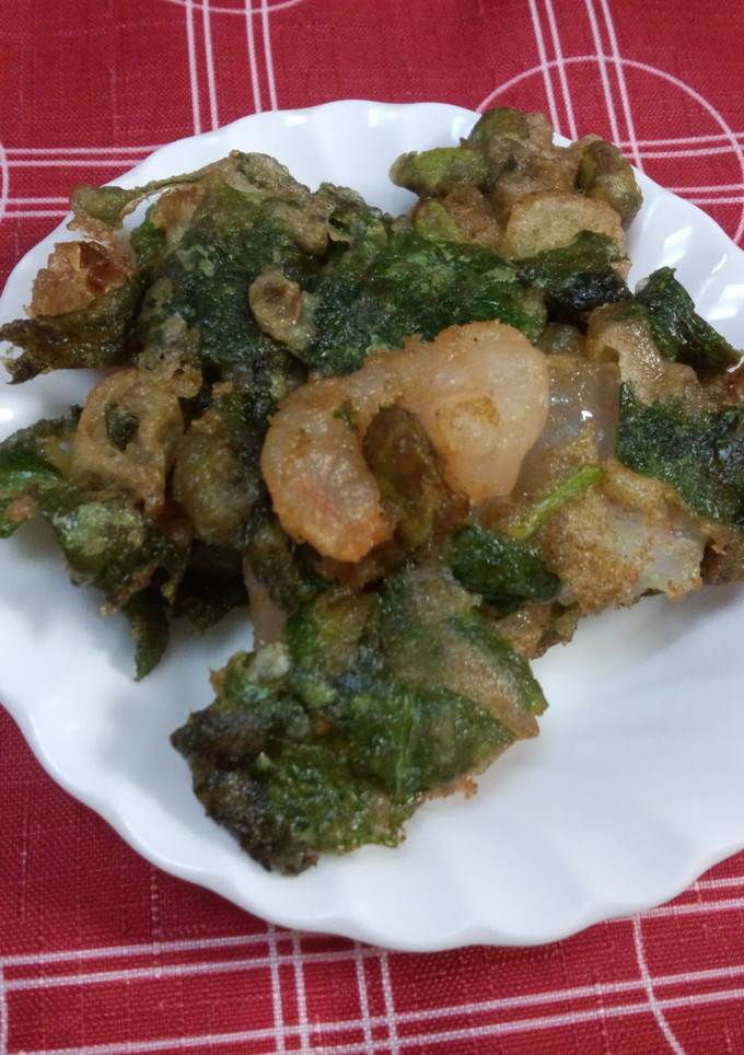 海老と枝豆と葱と三つ葉のかき揚げ-レシピのメイン写真