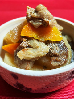 圧力鍋で簡単牛すじ味噌煮込み-レシピのメイン写真