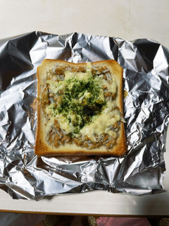 しらすと納豆チーズトースト-レシピのメイン写真